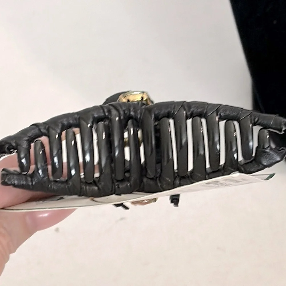 Scunci WICKED Black Hair Clip with Colorful Accent